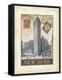 Destination New York-Tina Chaden-Framed Stretched Canvas