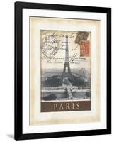 Destination Paris-Tina Chaden-Framed Art Print