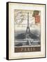 Destination Paris-Tina Chaden-Framed Stretched Canvas