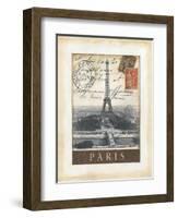 Destination Paris-Tina Chaden-Framed Art Print