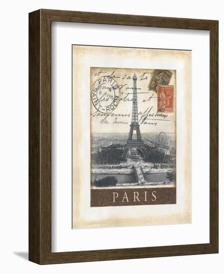 Destination Paris-Tina Chaden-Framed Art Print