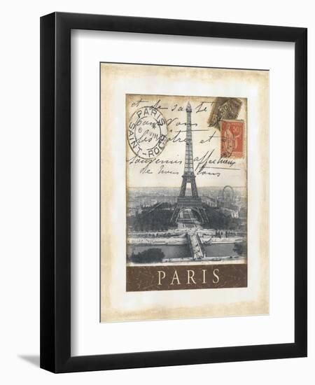 Destination Paris-Tina Chaden-Framed Art Print