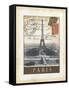 Destination Paris-Tina Chaden-Framed Stretched Canvas