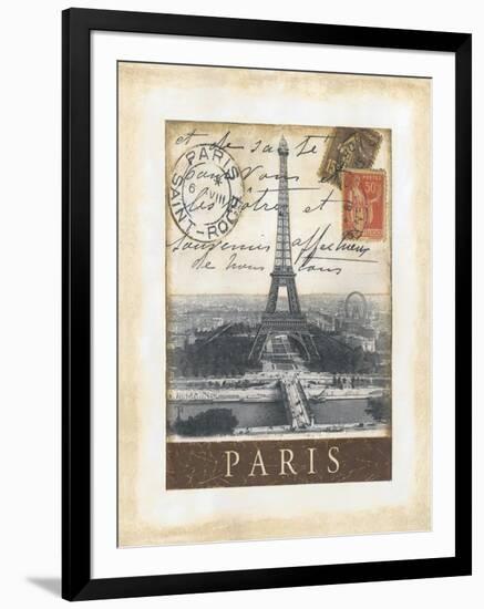 Destination Paris-Tina Chaden-Framed Art Print