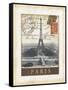 Destination Paris-Tina Chaden-Framed Stretched Canvas