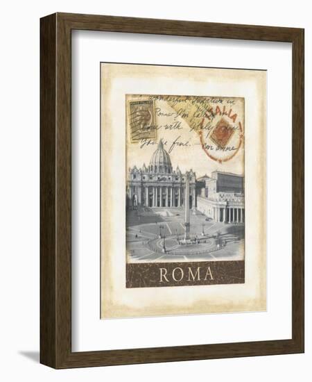 Destination Rome-Tina Chaden-Framed Art Print