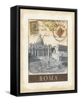 Destination Rome-Tina Chaden-Framed Stretched Canvas