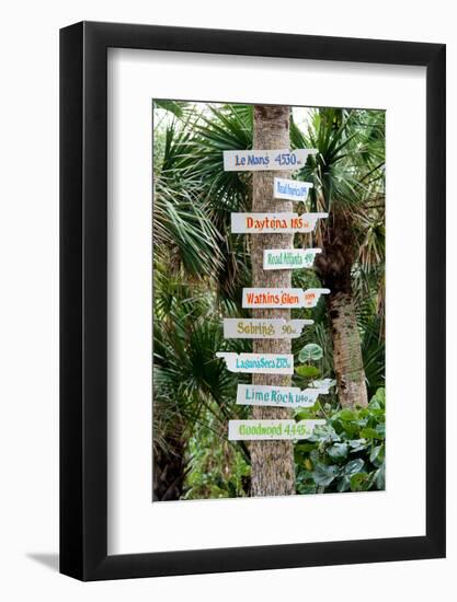 Destination Signs - Florida-Philippe Hugonnard-Framed Photographic Print