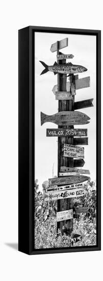 Destination Signs - Florida-Philippe Hugonnard-Framed Stretched Canvas