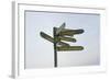 Destination Signs, Ingjaldsholl, Snaefellsnes, West Iceland-Julia Wellner-Framed Photographic Print