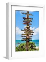 Destination Signs - Key West - Florida-Philippe Hugonnard-Framed Photographic Print