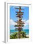 Destination Signs - Key West - Florida-Philippe Hugonnard-Framed Premium Photographic Print