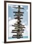 Destination Signs - Key West - Florida-Philippe Hugonnard-Framed Photographic Print