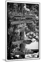 Destination Signs - Key West - Florida-Philippe Hugonnard-Mounted Photographic Print