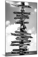 Destination Signs - Key West - Florida-Philippe Hugonnard-Mounted Photographic Print