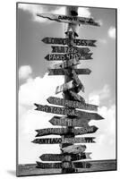 Destination Signs - Key West - Florida-Philippe Hugonnard-Mounted Photographic Print