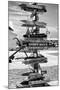 Destination Signs - Key West - Florida-Philippe Hugonnard-Mounted Photographic Print