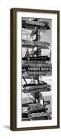 Destination Signs - Key West - Florida-Philippe Hugonnard-Framed Photographic Print