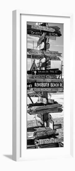 Destination Signs - Key West - Florida-Philippe Hugonnard-Framed Photographic Print