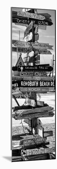 Destination Signs - Key West - Florida-Philippe Hugonnard-Mounted Photographic Print