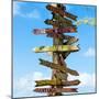 Destination Signs - Key West - Florida-Philippe Hugonnard-Mounted Photographic Print