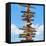 Destination Signs - Key West - Florida-Philippe Hugonnard-Framed Stretched Canvas