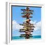 Destination Signs - Key West - Florida-Philippe Hugonnard-Framed Photographic Print