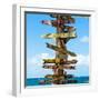 Destination Signs - Key West - Florida-Philippe Hugonnard-Framed Photographic Print