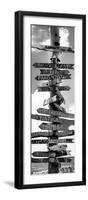 Destination Signs - Key West - Florida-Philippe Hugonnard-Framed Photographic Print