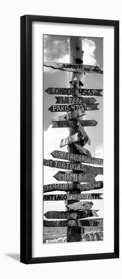 Destination Signs - Key West - Florida-Philippe Hugonnard-Framed Photographic Print