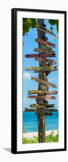 Destination Signs - Key West - Florida-Philippe Hugonnard-Framed Photographic Print