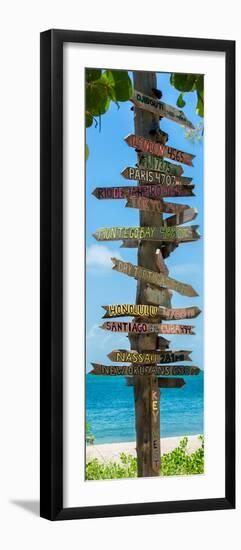 Destination Signs - Key West - Florida-Philippe Hugonnard-Framed Photographic Print