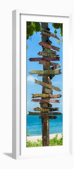 Destination Signs - Key West - Florida-Philippe Hugonnard-Framed Photographic Print