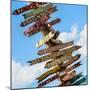 Destination Signs - Key West - Florida-Philippe Hugonnard-Mounted Photographic Print