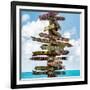 Destination Signs - Key West - Florida-Philippe Hugonnard-Framed Photographic Print