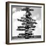 Destination Signs - Key West - Florida-Philippe Hugonnard-Framed Photographic Print