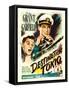 Destination Tokio, from Left: John Garfield, Cary Grant, 1943-null-Framed Stretched Canvas