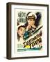 Destination Tokio, from Left: John Garfield, Cary Grant, 1943-null-Framed Art Print