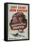 Destination Tokyo, 1943, Directed by Delmer Daves-null-Framed Stretched Canvas
