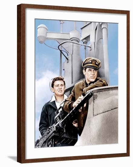 Destination Tokyo, John Garfield, Cary Grant, 1943-null-Framed Photo