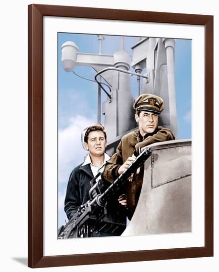 Destination Tokyo, John Garfield, Cary Grant, 1943-null-Framed Photo