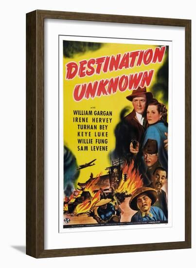 Destination Unknown-null-Framed Art Print