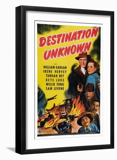 Destination Unknown-null-Framed Art Print