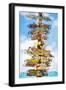 Destinations - In the Style of Oil Painting-Philippe Hugonnard-Framed Giclee Print