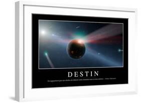 Destinée: Citation Et Affiche D'Inspiration Et Motivation-null-Framed Photographic Print