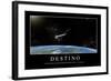 Destino. Cita Inspiradora Y Póster Motivacional-null-Framed Photographic Print