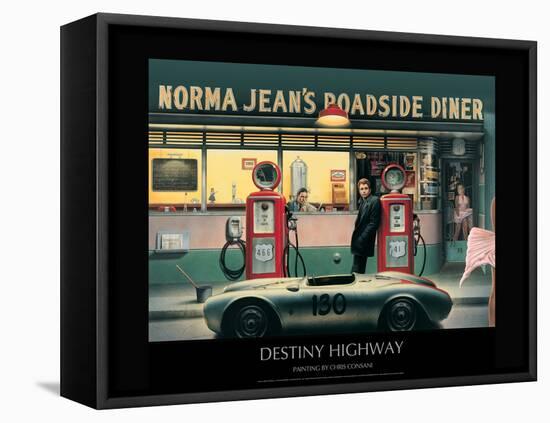 Destiny Highway-Chris Consani-Framed Stretched Canvas