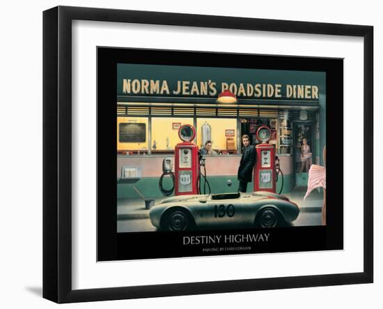 Destiny Highway-Chris Consani-Framed Art Print