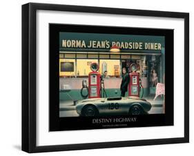 Destiny Highway-Chris Consani-Framed Art Print