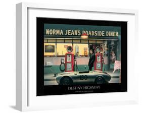Destiny Highway-Chris Consani-Framed Art Print